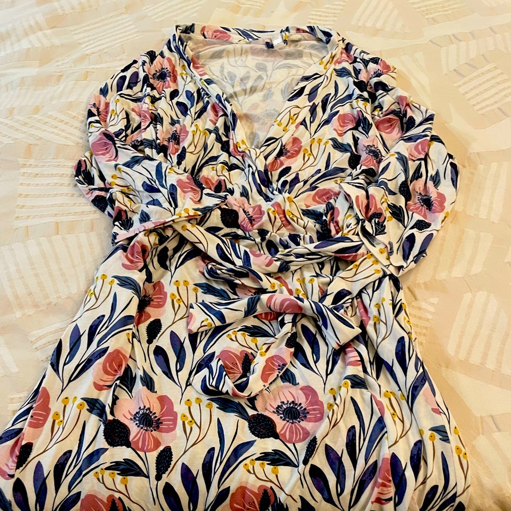 Milkmaid Good Dahlia Robe, M
